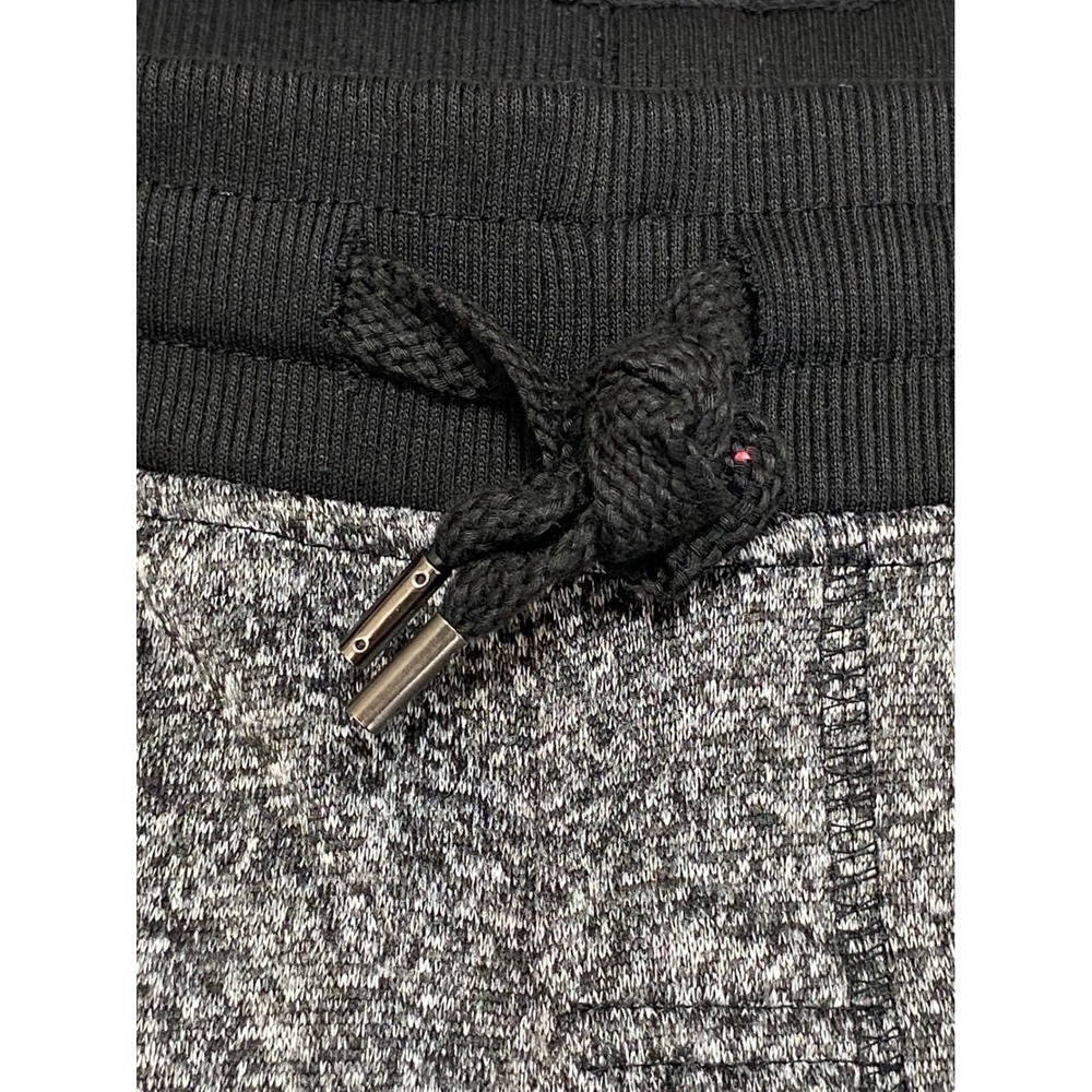 Southpole Mens Big and Tall Jogger Sweatpants Marled Grey Black Fleece 5XB NEW - Picture 9 of 10